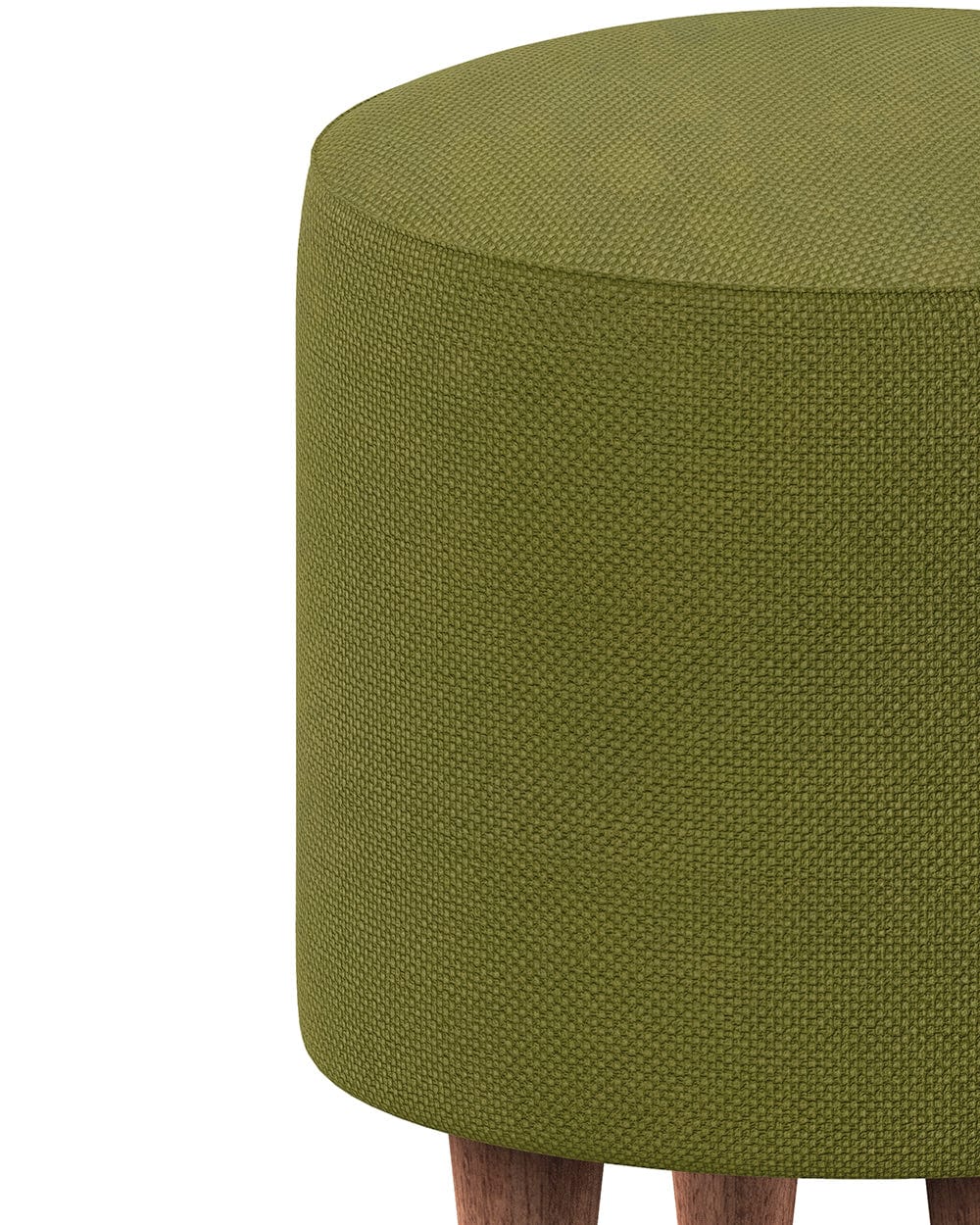 French Pouffe - Savanna Green