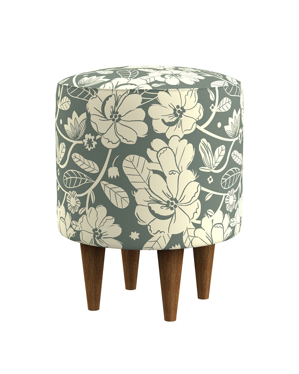 French Pouffe - Grey's Garden