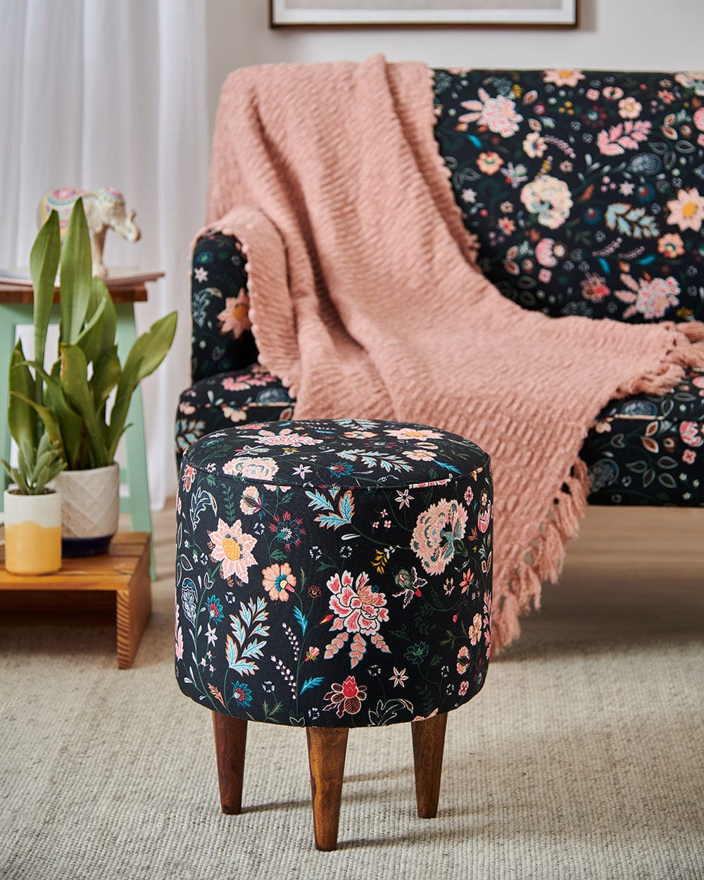 The French Pouffe - Printed