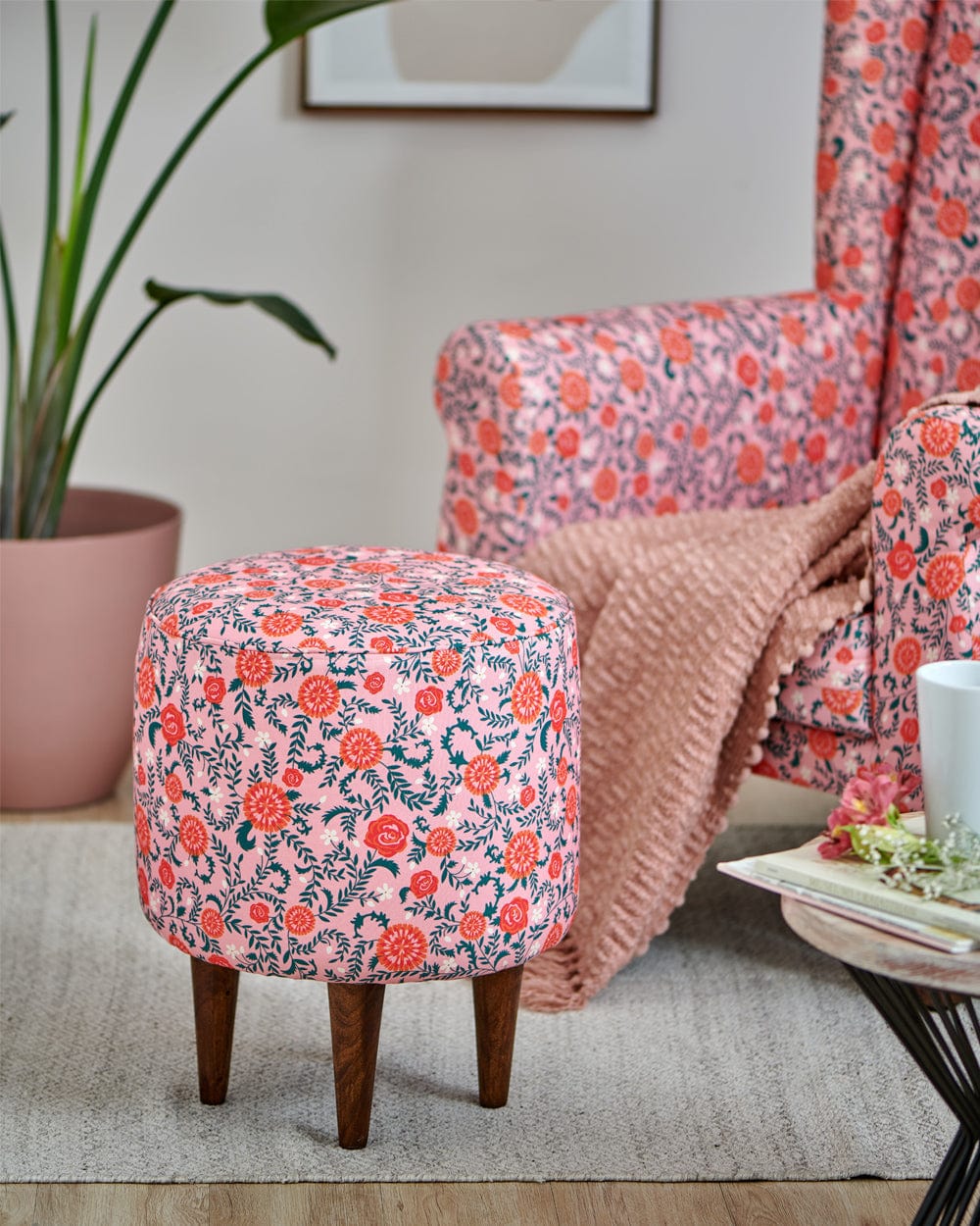 The French Pouffe - Printed