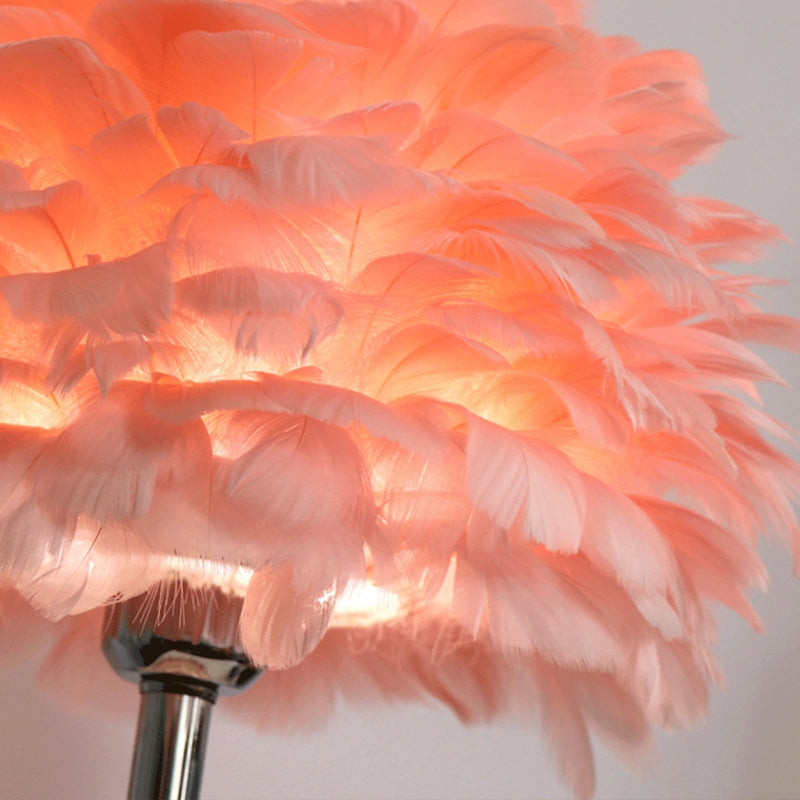 Mattie Feathers Bedside Lamp